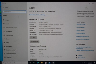 Dell OptiPlex 7040 Intel Quad Core i7-6700 3.4GHz 300GB SSD 8GB