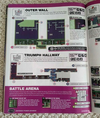 Nintendo Power Advance 2001 Premiere Issue Magazine Vol 1 Very Nice Copy - Picture 3 of 5