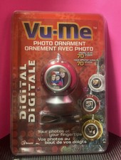 Vu-Me Digital Photo Christmas Ornament Up To 70 photos NEW Ships Free