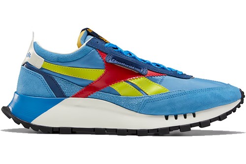 yellow leather reebok classics