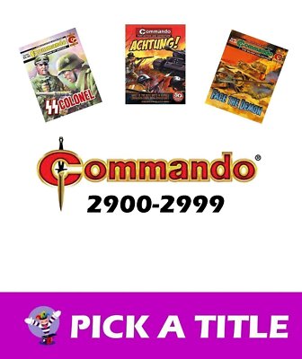 Commando Comics 2900-2999 Choose your comic book here