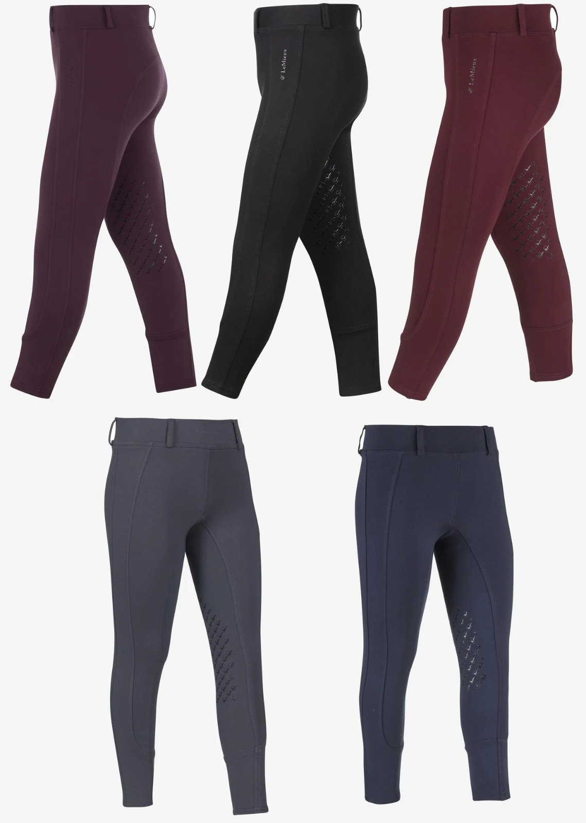 Pantaloni Da Equitazione LeMieux Junior Pro - Per Ragazze, Comodi E Sicuri, Con Design Elegante - Foto 9