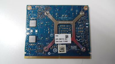 HP ZBook 15 G3 NVIDIA Quadro M1000M 2GB Video Card 850113-001