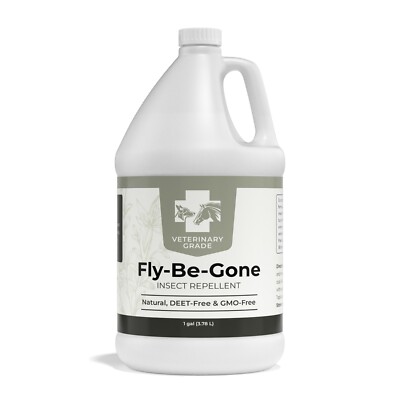 VetGrade Fly-Be-Gone Outdoor Insect Defense Spray || ALL NATURAL || Multi-Animal