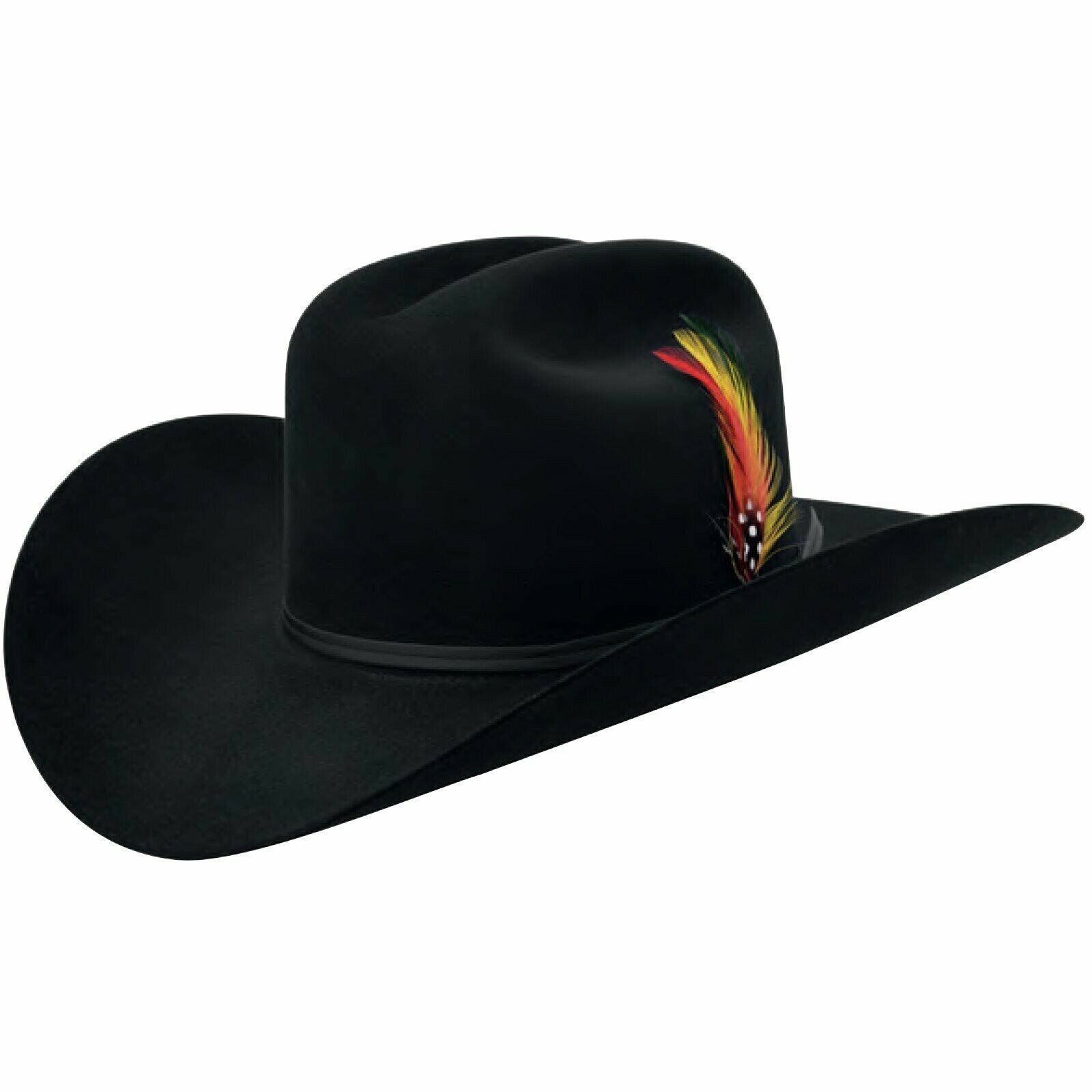 STETSON & RESISTOL "ORIGINAL" CLASSIC COWBOY HAT FEATHER eBay