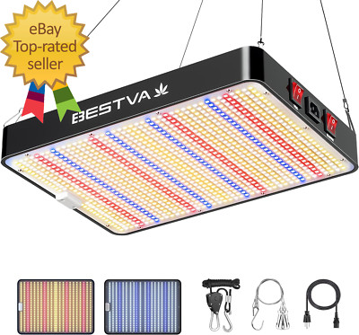 2025 Upgrade DC2000 Led Grow Light with High Yield Diodes Full Spectrum LED Grow
