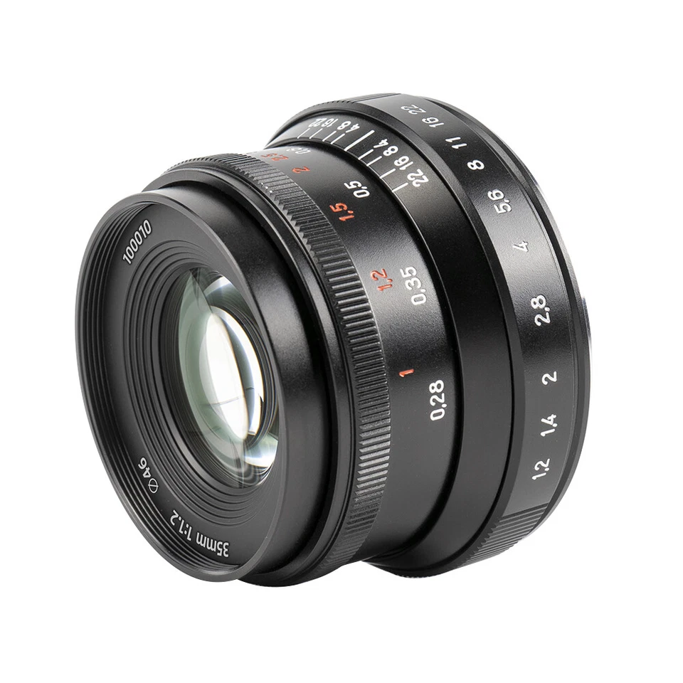 7artisans 35mm F1.2 II Large Aperture XF Mount Lens for Fujifilm Fuji X FX X-T3 - Image 4 of 4