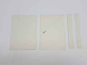 Mickey's Safari in Letterland Nintendo NES Rental Cut Box ONLY *DAMAGED sticker