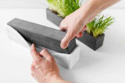 Polyurethane mold for making flower pot made of concrete. Concrete mold |  eBay