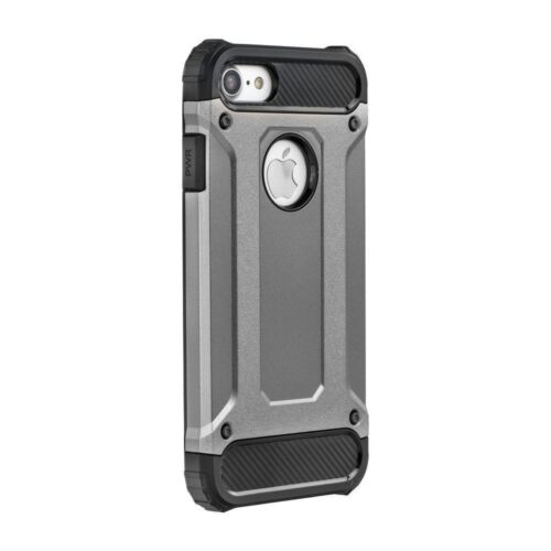  Forcell ARMOR Case Schale Hülle Cover Tasche Etui Huawei P Smart GRAU - Afbeelding 1 van 5