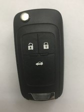 For Vauxhall Opel Astra J Insignia Cascade 3 Button Remote Flip Car Key Fob Case