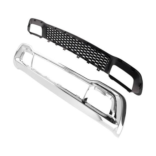 Front Bumper Grille & Chrome Frame for Jeep Grand Cherokee 2014-2016 68141936AD