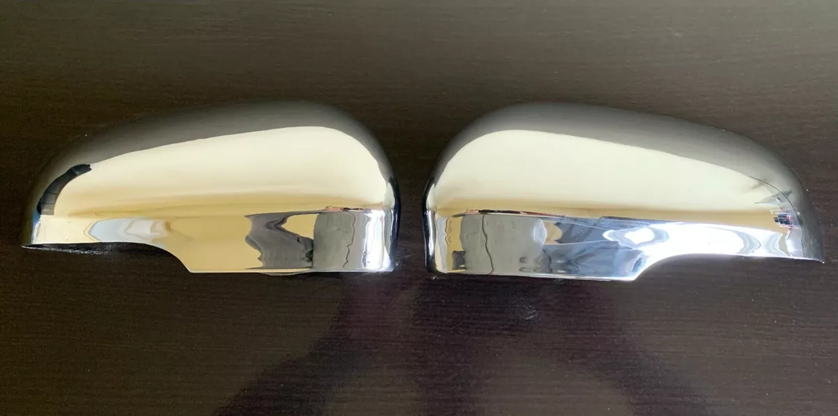 CHROME WING MIRROR COVERS FITS JAGUAR XF 2010 18 SPORTBRAKE PORTFOLIO PRESTIGE