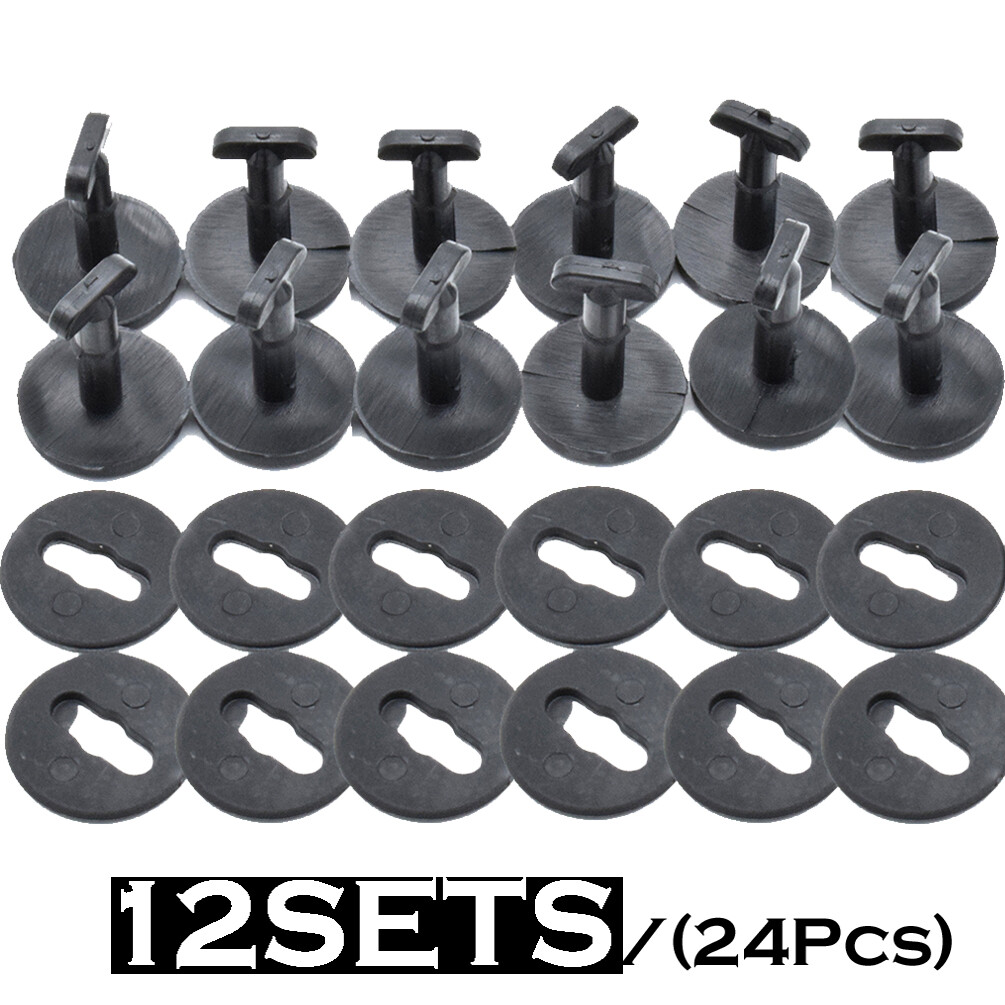 12x Floor Carpet Mat Clip Twist Lock Retainer Holder For BMW E32 E34