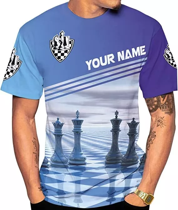 Be The Chess Player Polo Shirt Personalized Name 3D Polo Shirt For Chess  Lover_2