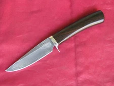 Gordon Romeis Fort Myers FL Custom Handmade Alabama Damascus Hunting Knife