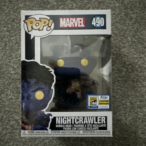 Marvel Nightcrawler Funko Pop! Pegatina exclusiva #490 2020 SDCC Con