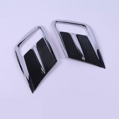 Car Front Fog Lamp Frame Decorative Cover Trim For Volvo XC60 2014-2017