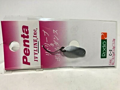 1052) Restock IVYLINE Penta 1.0g Limited Trout Spoon Color variation