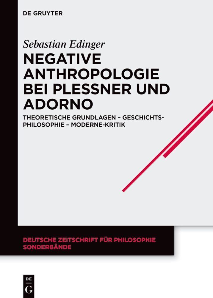 Thumbnail - Sebastian Edinger | Negative Anthropologie Bei Plessner Und Adorno |