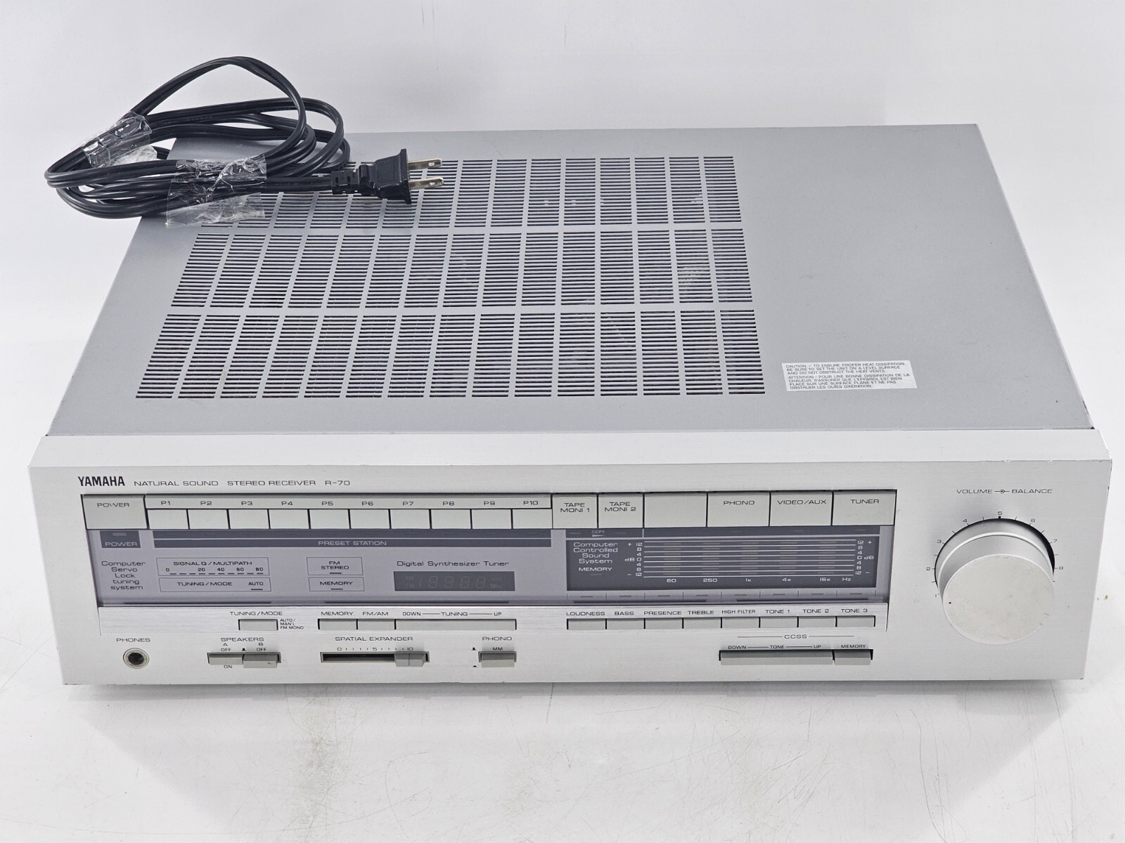 Yamaha R-70 vintage audio equipment - eBay listing photo 4