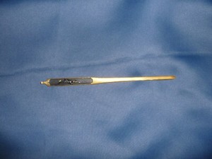 Japanese soft metal Kogai for Tanto, Wakizashi or Katana (P)