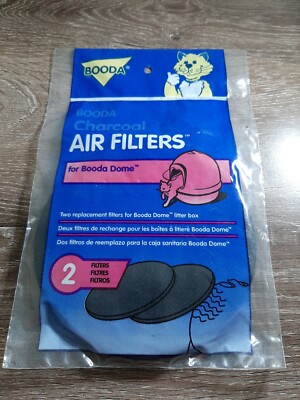 BOODA Pack Cat Litter Dome Replacement Charcoal Air Filters