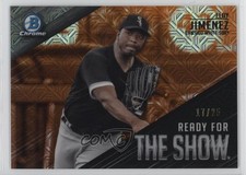 2019 Bowman Mega Box Orange Mojo Refractor 17/25 Eloy Jimenez #RFTS-20 4d3