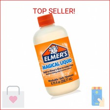Elmer's Magical Liquid, Slime Activator Solution, Updated Formula for Double Sli