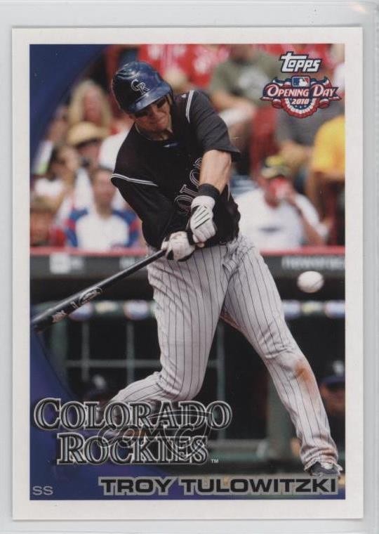 2010 Topps Opening Day Troy Tulowitzki #188 1z4