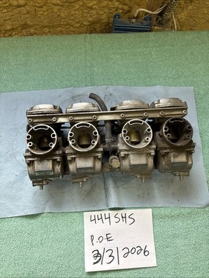 Oem Mikuni Carburetor carbs four-cylinder 1358 Eoy1 Used 444
