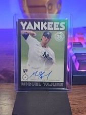 2021 Topps 35th MIGUEL YAJURE auto RC autograph rookie #d/199 Yankees