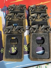 BRASS COLORED PLUG AND SWITCH COVERS