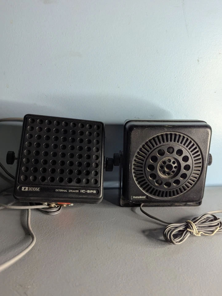 Alto-falantes de rádio CB ICOM SP-5 completos e Hokutone - Testado  - Imagem 2 de 4