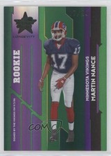 2006 Leaf Rookies & Stars Longevity Rookie Emerald 7/29 Martin Nance #155 a8r