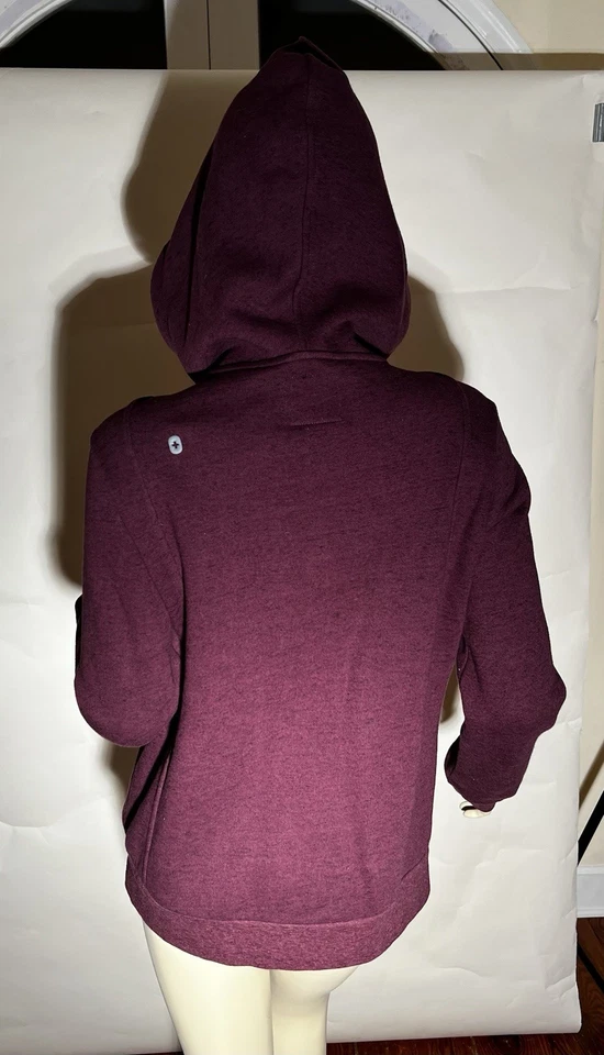 Sudadera con capucha Figs On-Shift cremallera completa, para mujer talla S, sombra púrpura, nueva sin etiquetas Foto 4 de 4