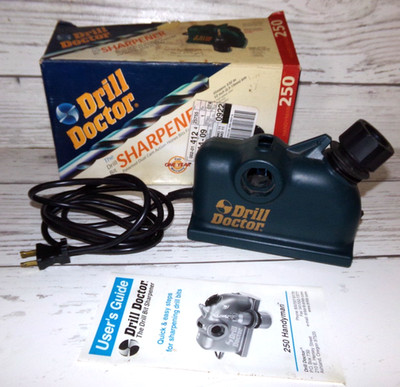 Drill Doctor Handyman 250 Drill Bit Sharpener Tested And Working In Original Box