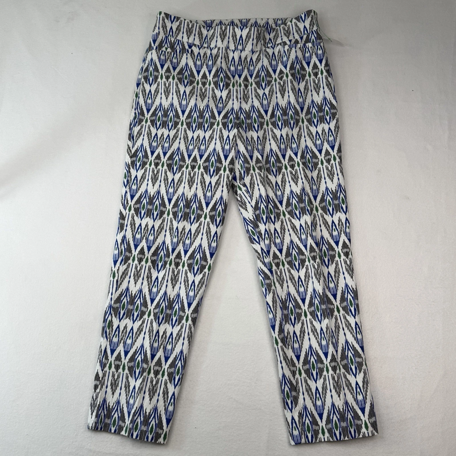 Chicos Women’s 10 Capri Pants Stretch Casual Travel Pull On Comfort NWOT