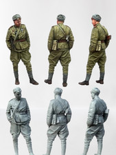 1/35 WW2 Soviet Military Soldiers RESIN FIGURE MODEL KIT Unassembled Unpainted