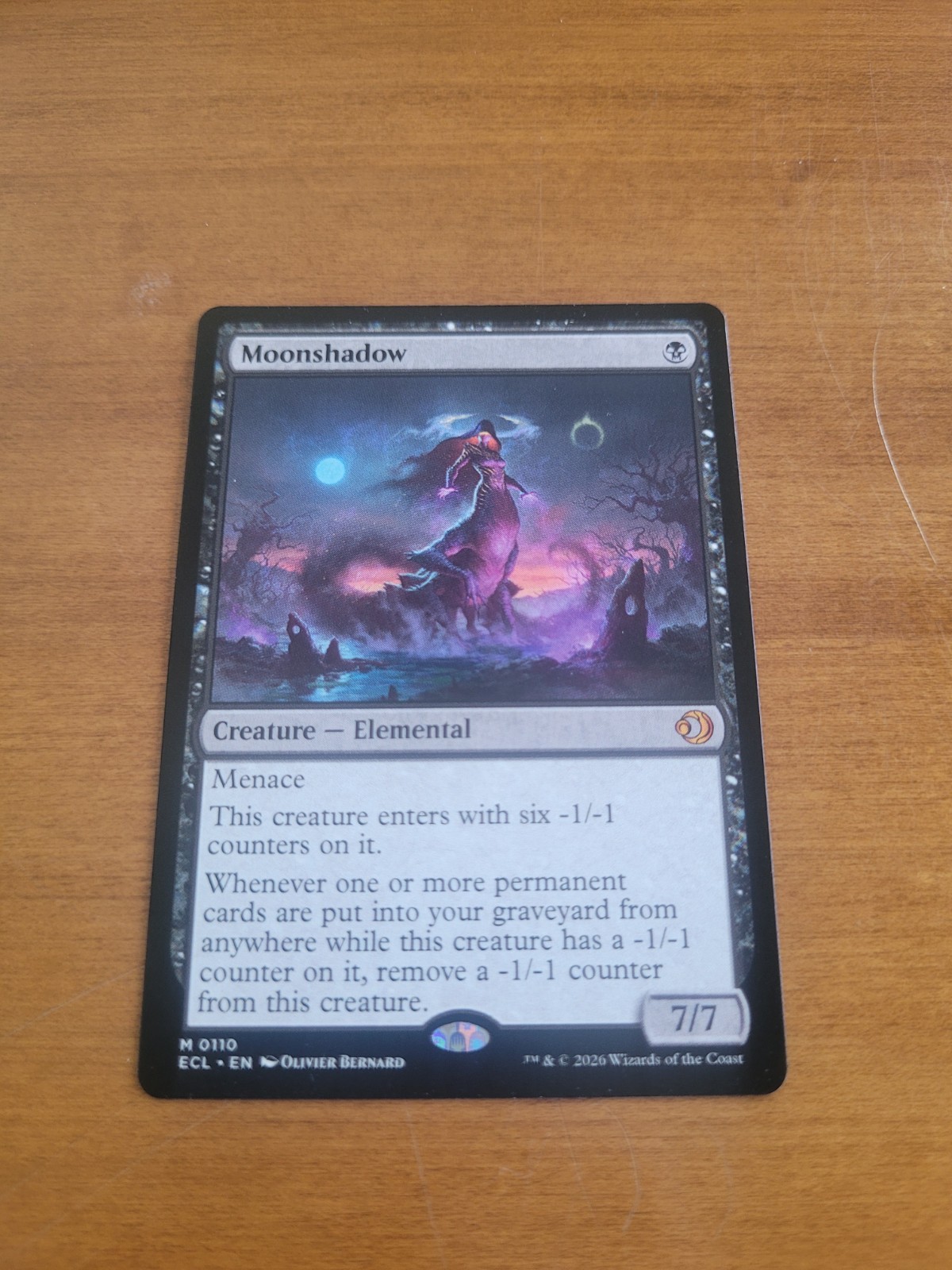 1x Moonshadow Lorwyn Eclipsed Regular - Near Mint - 0110 - MTG