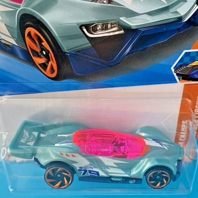 HOT WHEELS 2025 BLITZSPEEDER STEEL BLUE 215/250 JBB83 TRACK CHAMPS
