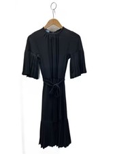 PRADA/Short Sleeve Dress/Size 36/Polyester/Black/P39V2 S201 1WBZ