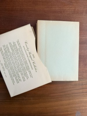 Avon Country Bouquet Collection - Briefpapier Notizkarten Set Vintage OVP