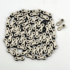 KMC X12 Silver/Black Bike Chain 12 Speed 116L for Road/MTB Bike w/Missing Link