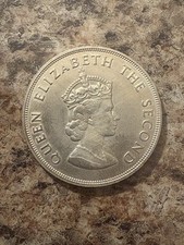 1966 Jersey 5 Shillings - Elizabeth II Battle of Hastings Coin