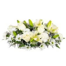 Eternal Love | White, Cream Centerpiece Fresh...