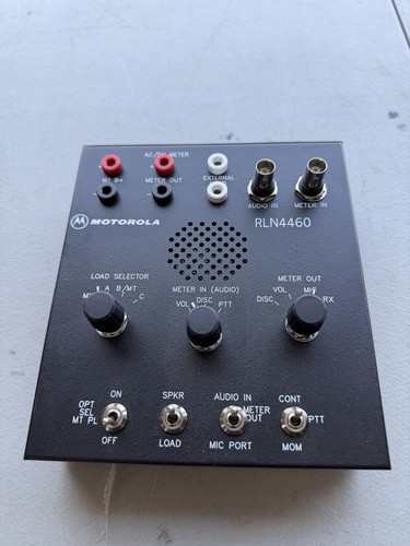 Motorola RLN4460 Test Audio Monitor Tuning Box 