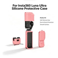 1 Set Silicone Protective Case For Insta360 Luna Ultra Lens Cap Screen Cover