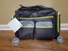 BB Gear Diaper Bag New With Tags Gray Green