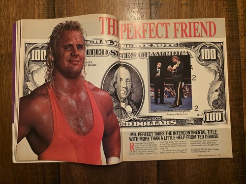 WWF magazine February 1991 Hulk Hogan Ultimate Warrior C - Picture 11 of 19